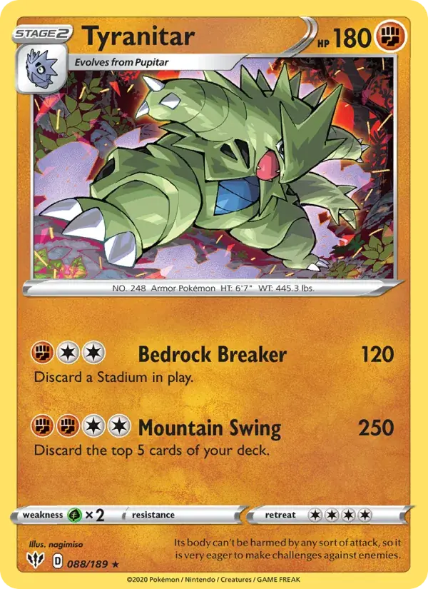 Tyranitar - 88/201 - Darkness Ablaze
