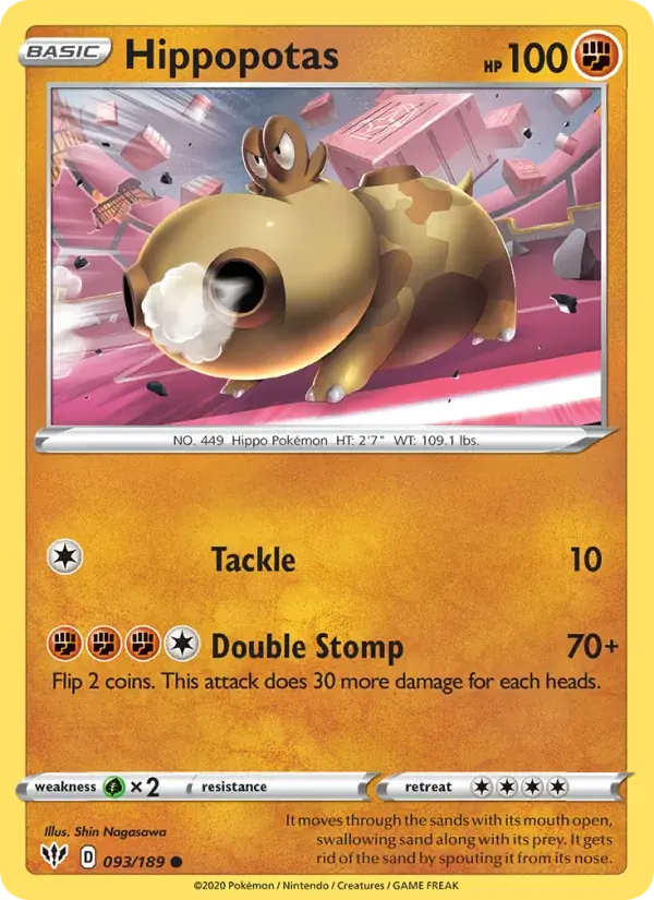 Hippopotas - 93/201 - Darkness Ablaze