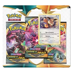 Darkness Ablaze: Eevee 3-Pack Blister