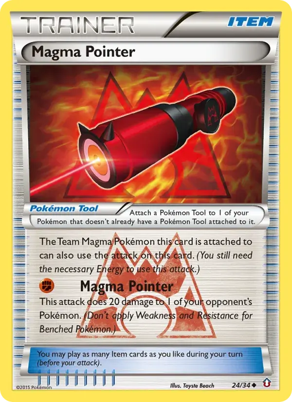 Magma Pointer - 24/34 - Double Crisis