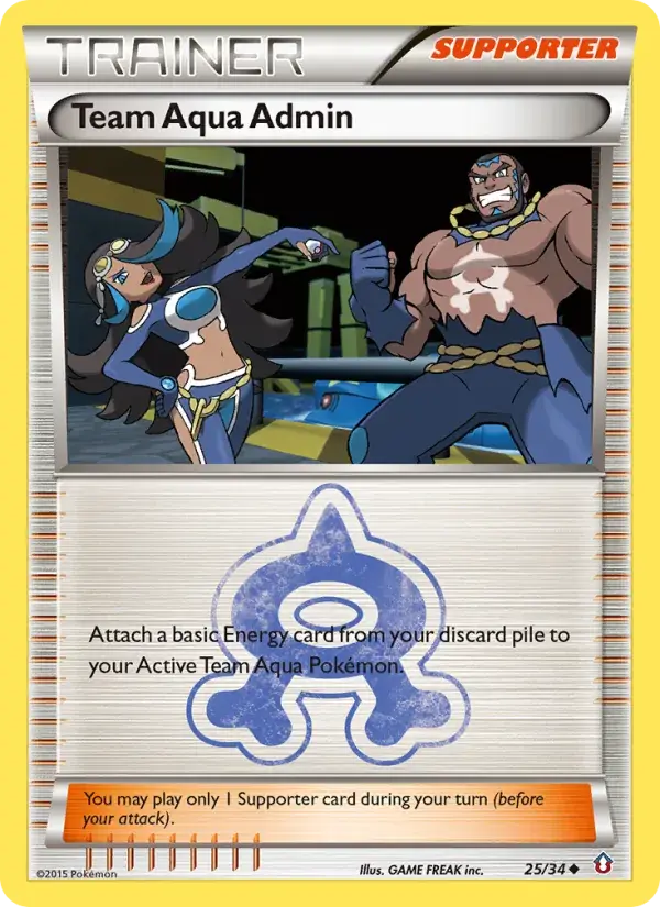 Team Aqua Admin - 25/34 - Double Crisis