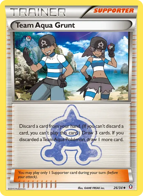 Team Aqua Grunt - 26/34 - Double Crisis