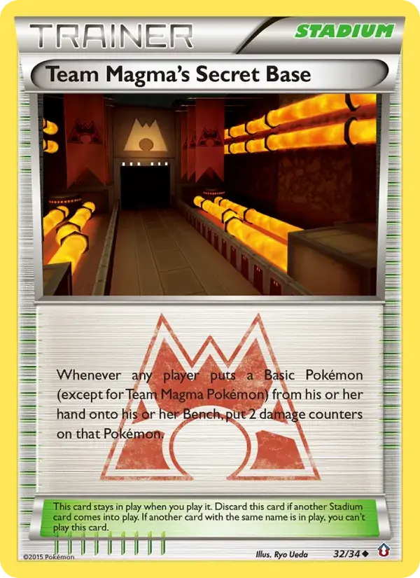 Team Magma's Secret Base - 32/34 - Double Crisis