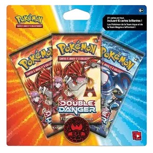 Double Crisis: Team Magma 3-Pack Blister