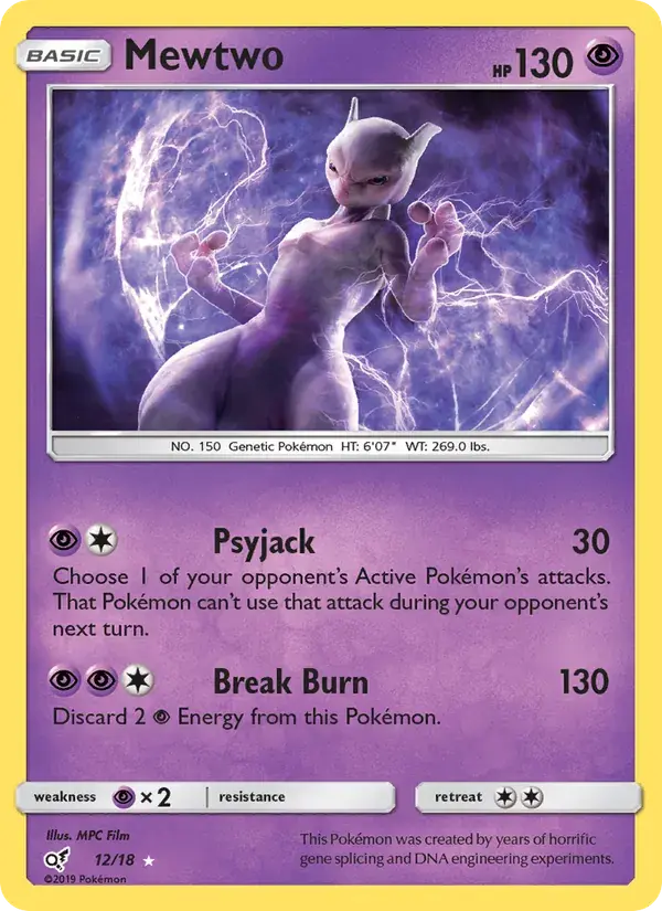 Mewtwo - 12/18 - Détective Pikachu