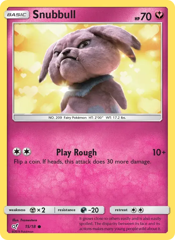 Snubbull - 15/18 - Détective Pikachu