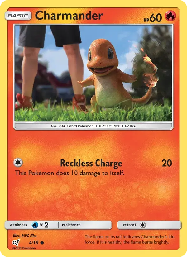Salamèche - 4/18 - Détective Pikachu