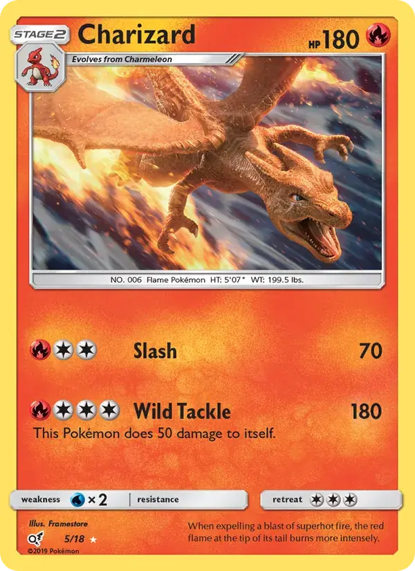 Dracaufeu - 5/18 - Détective Pikachu