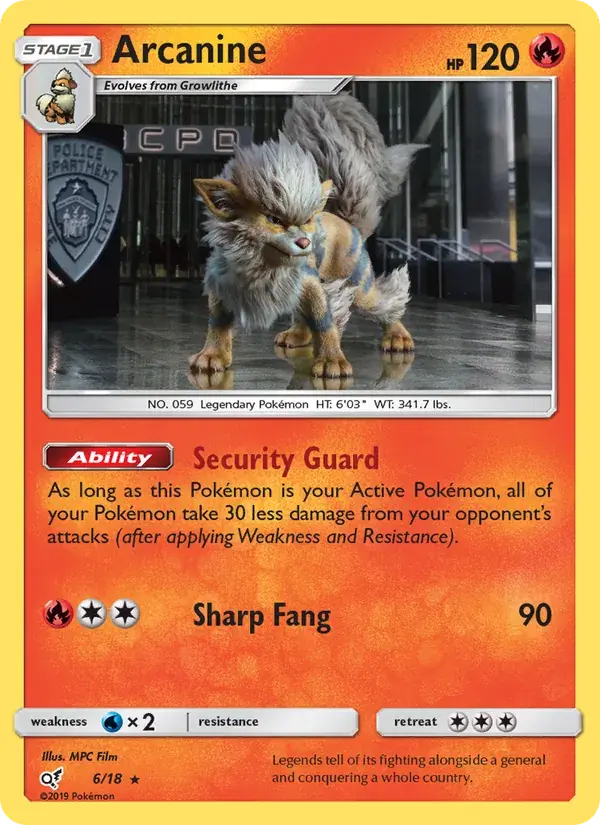 Arcanin - 6/18 - Détective Pikachu