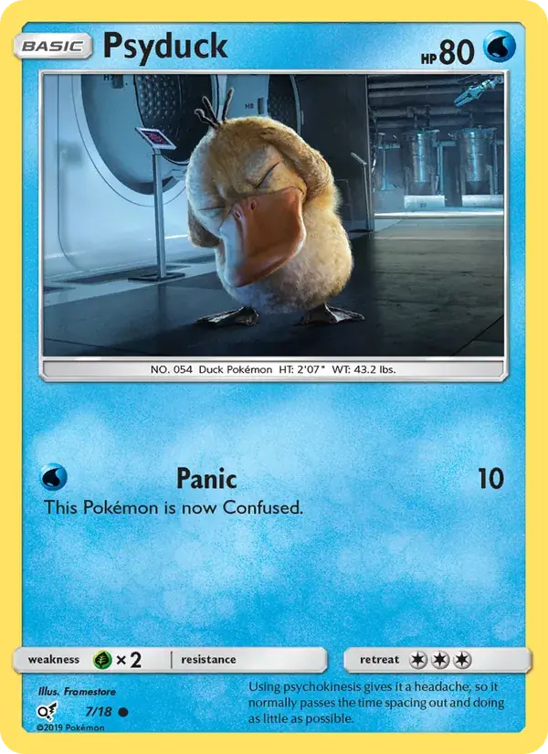 Psykokwak - 7/18 - Détective Pikachu
