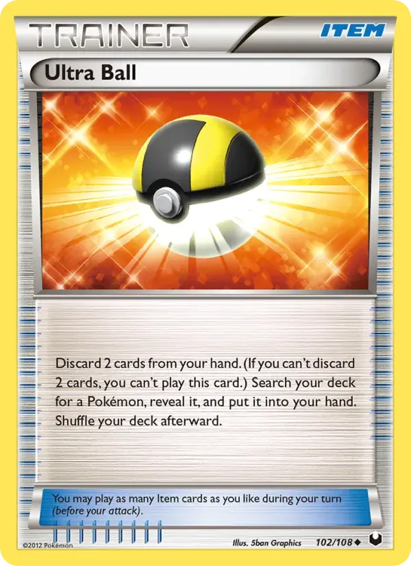 Ultra Ball - 102/111 - Dark Explorers