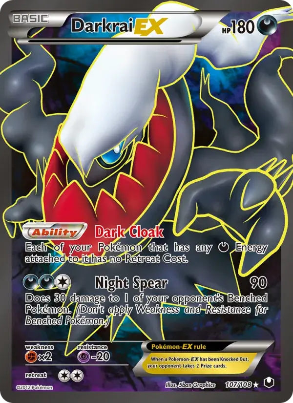 Darkrai-EX - 107/111 - Dark Explorers