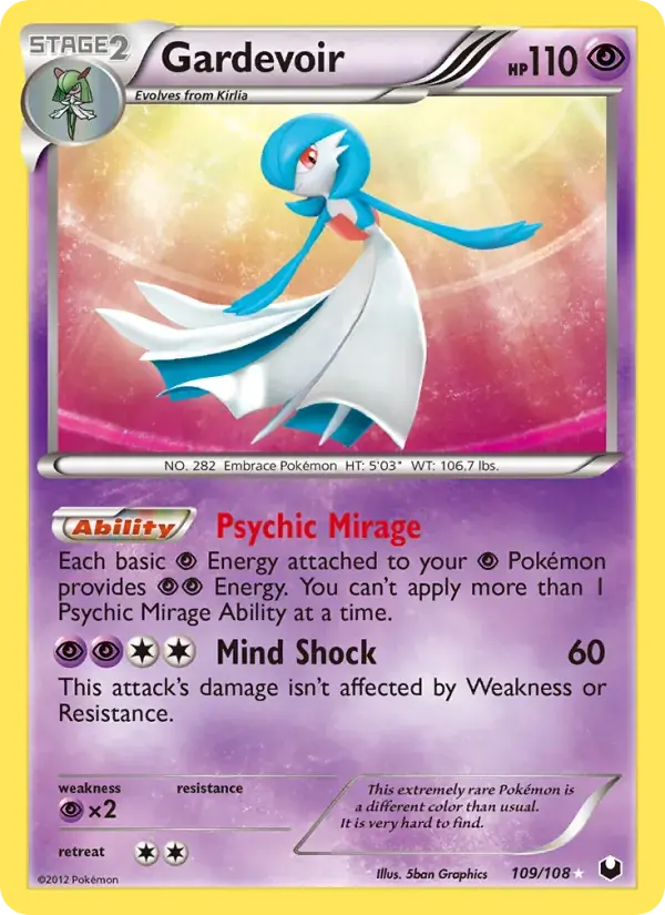 Gardevoir - 109/111 - Dark Explorers