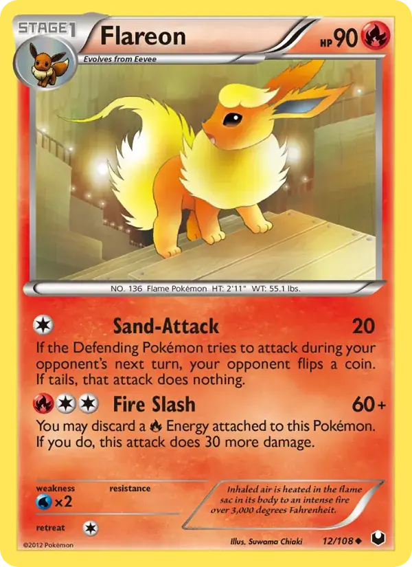 Flareon - 12/111 - Dark Explorers
