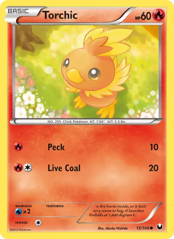 Torchic - 15/111 - Dark Explorers