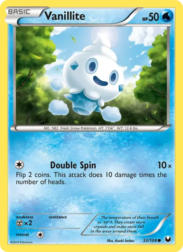 Vanillite - 33/111 - Dark Explorers