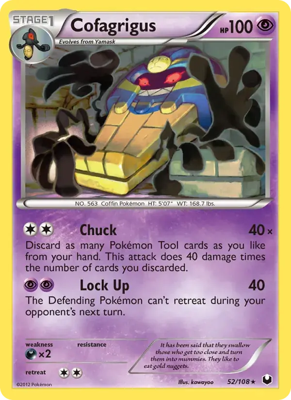 Cofagrigus - 52/111 - Dark Explorers