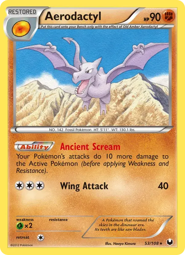 Aerodactyl - 53/111 - Dark Explorers