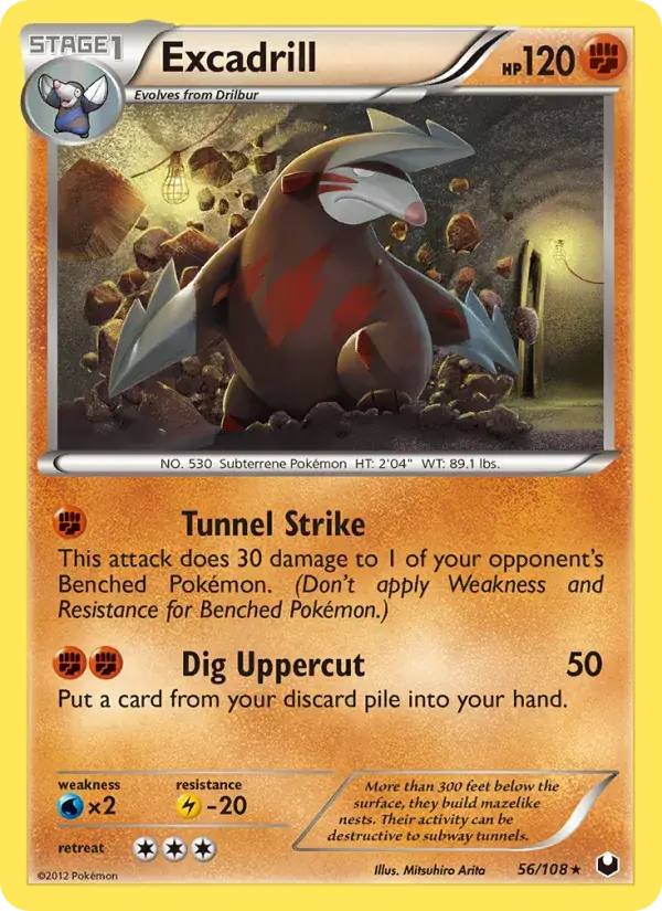 Excadrill - 56/111 - Dark Explorers