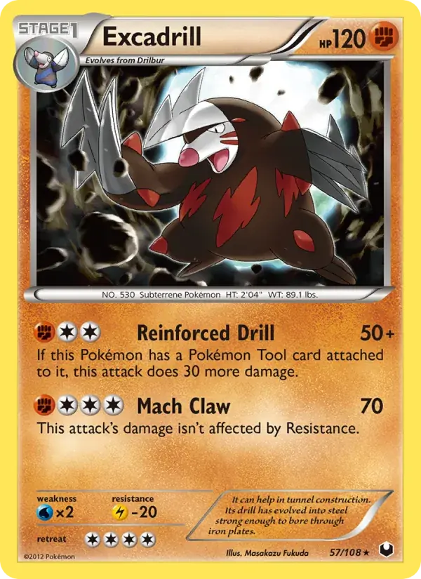 Excadrill - 57/111 - Dark Explorers