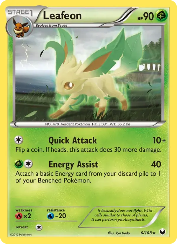 Leafeon - 6/111 - Dark Explorers