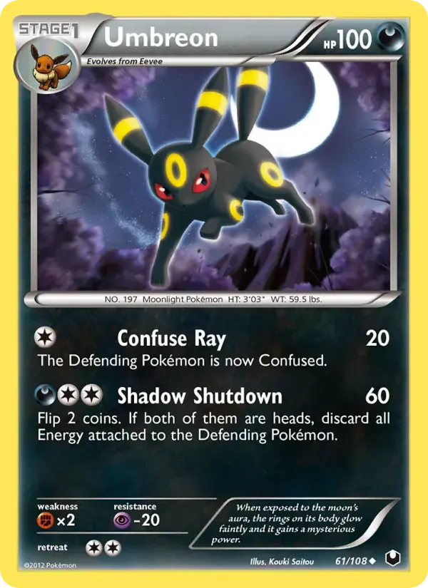 Umbreon - 61/111 - Dark Explorers