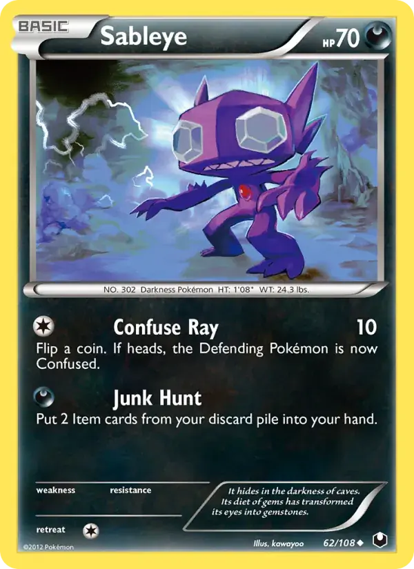 Sableye - 62/111 - Dark Explorers