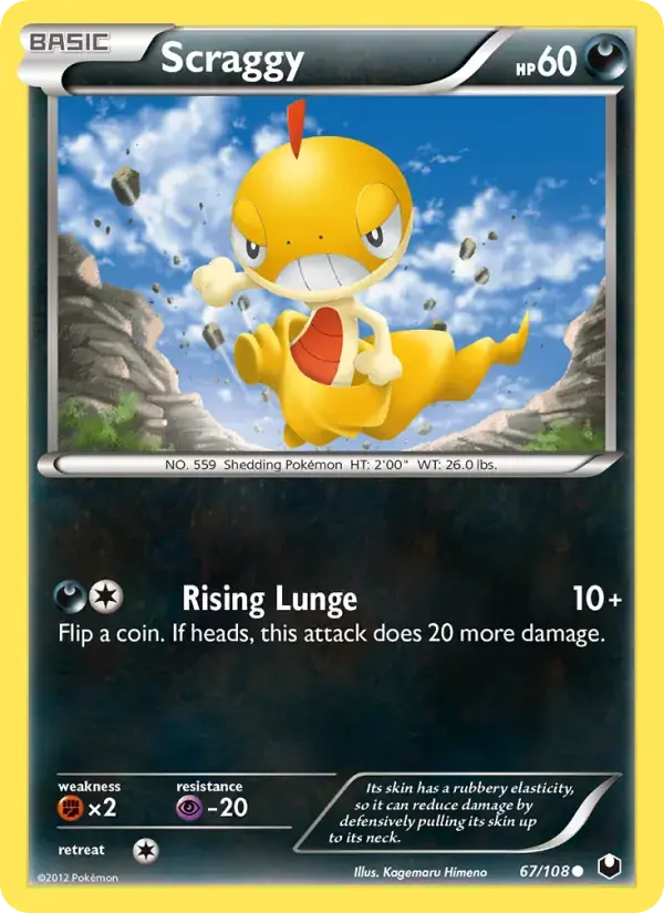 Scraggy - 67/111 - Dark Explorers