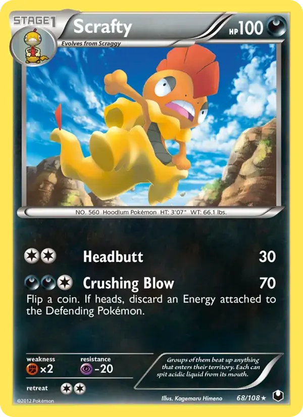 Scrafty - 68/111 - Dark Explorers