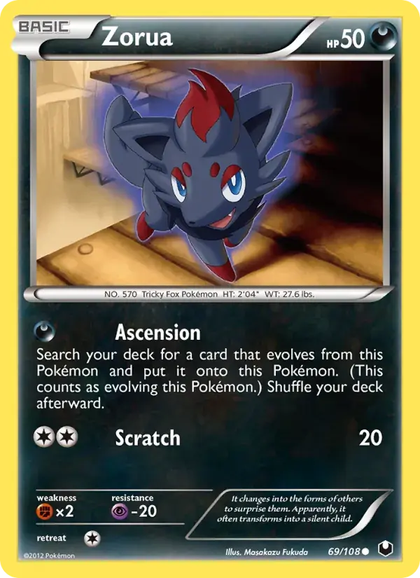 Zorua - 69/111 - Dark Explorers
