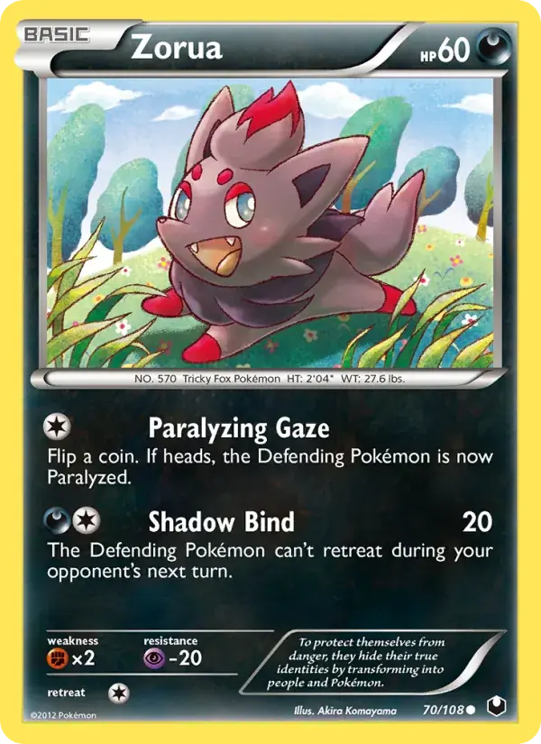 Zorua - 70/111 - Dark Explorers