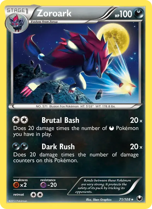 Zoroark - 71/111 - Dark Explorers