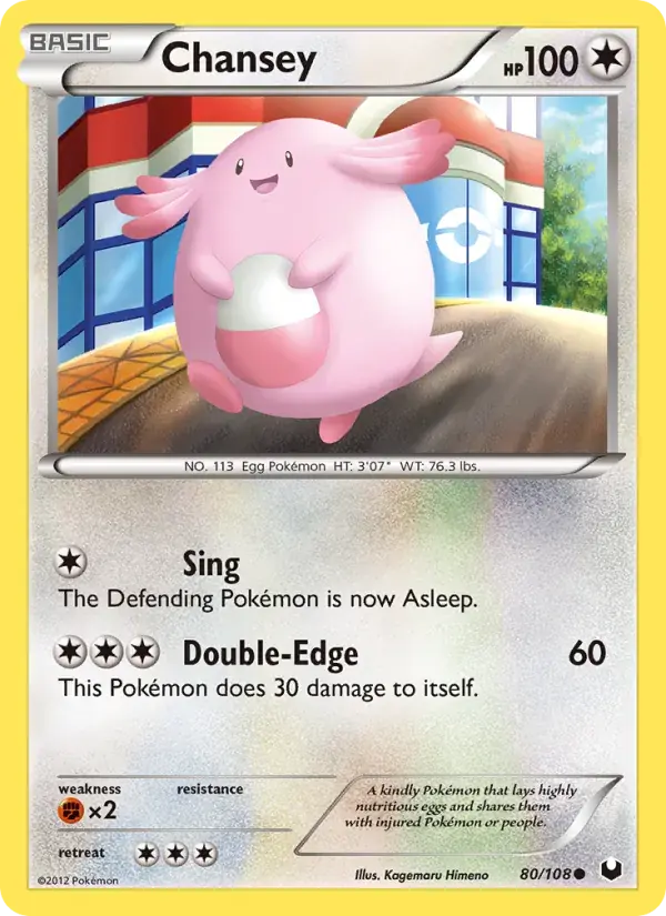 Chansey - 80/111 - Dark Explorers