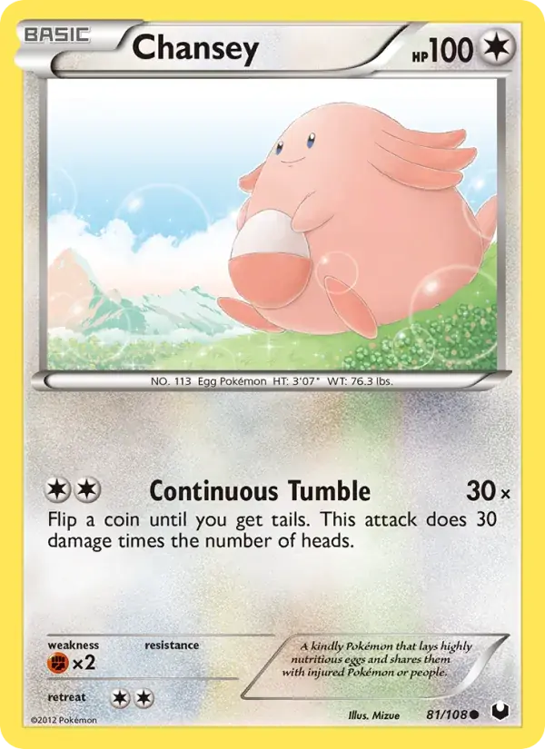 Chansey - 81/111 - Dark Explorers