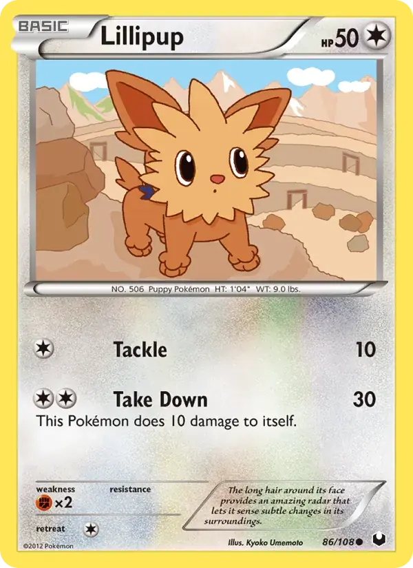 Lillipup - 86/111 - Dark Explorers