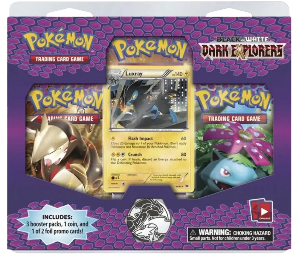 Dark Explorers: 3-Pack Blister (Luxray)