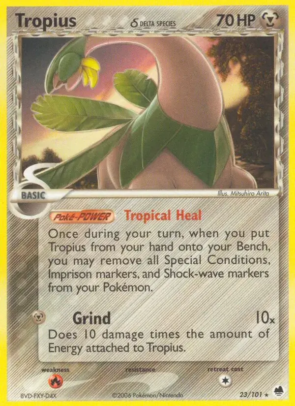 Tropius δ - 23/101 - Dragon Frontiers