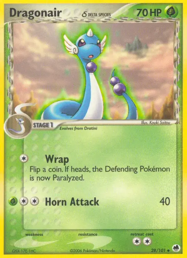 Dragonair δ - 28/101 - Dragon Frontiers