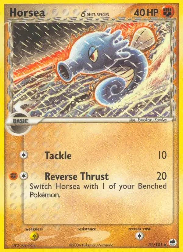 Horsea δ - 31/101 - Dragon Frontiers