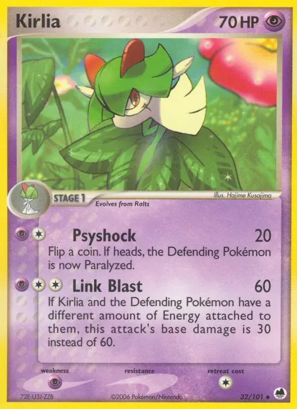 Kirlia - 32/101 - Dragon Frontiers