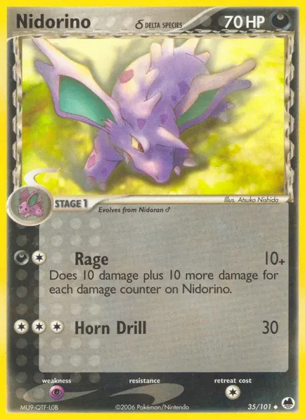 Nidorino δ - 35/101 - Dragon Frontiers