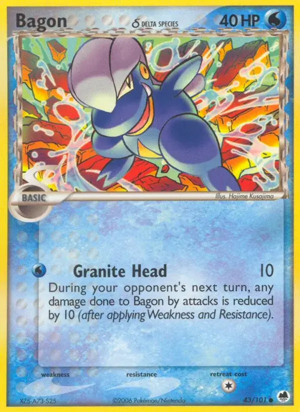 Bagon δ - 43/101 - Dragon Frontiers