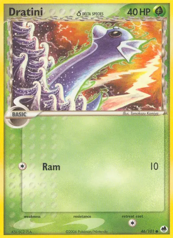 Dratini δ - 46/101 - Dragon Frontiers