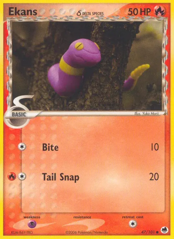 Ekans δ - 47/101 - Dragon Frontiers