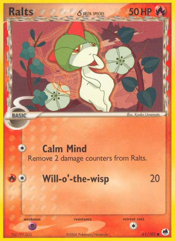 Ralts δ - 61/101 - Dragon Frontiers