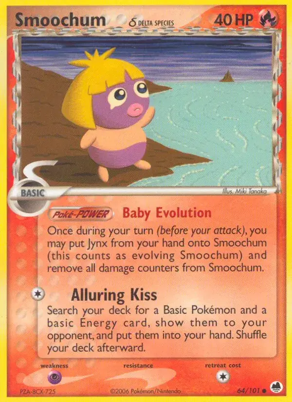 Smoochum δ - 64/101 - Dragon Frontiers