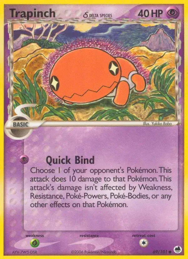 Trapinch δ - 69/101 - Dragon Frontiers
