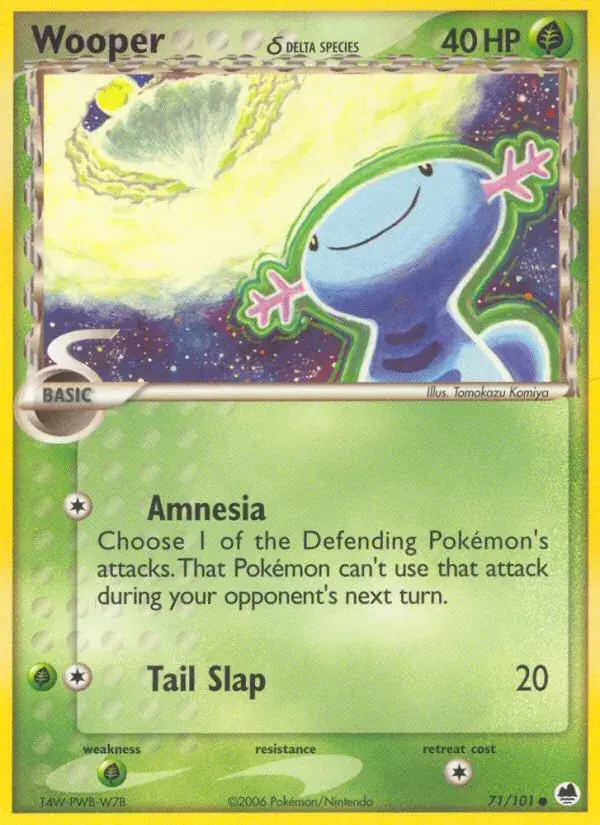 Wooper δ - 71/101 - Dragon Frontiers