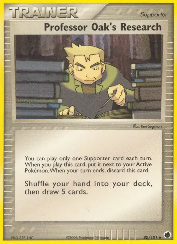 Professor Oak's Research - 80/101 - Dragon Frontiers