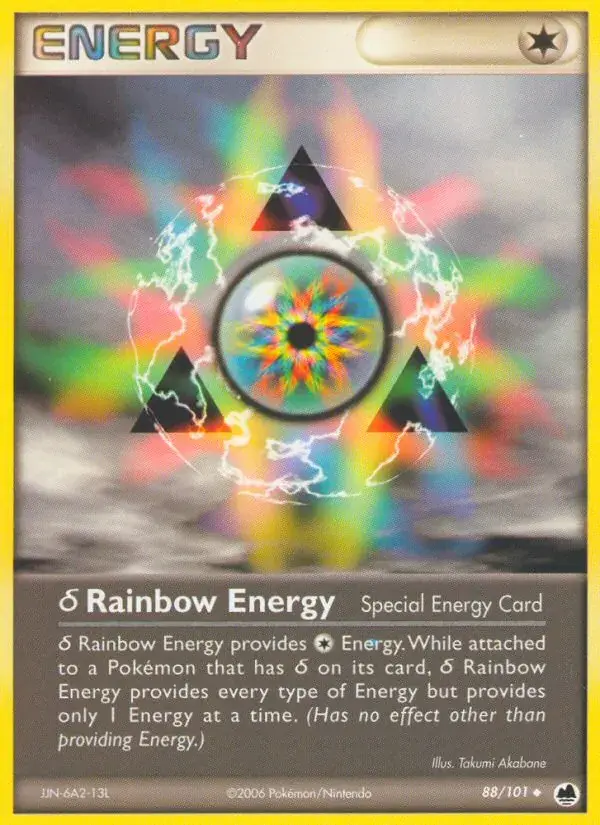 δ Rainbow Energy - 88/101 - Dragon Frontiers